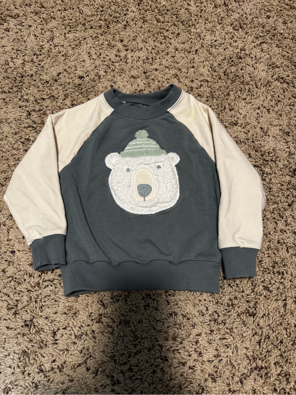 Little Sleepies Polar Bear Crewneck